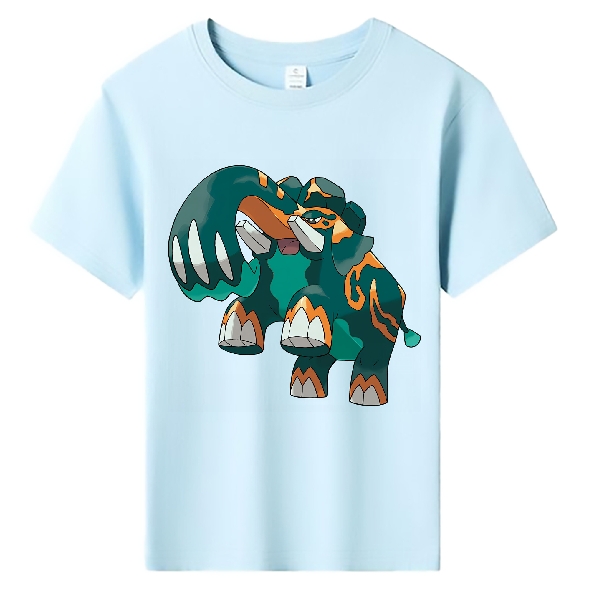 （画像用） ポケットモンスター Pokémon 綿100％キッズTシャツ（フロントプリント）